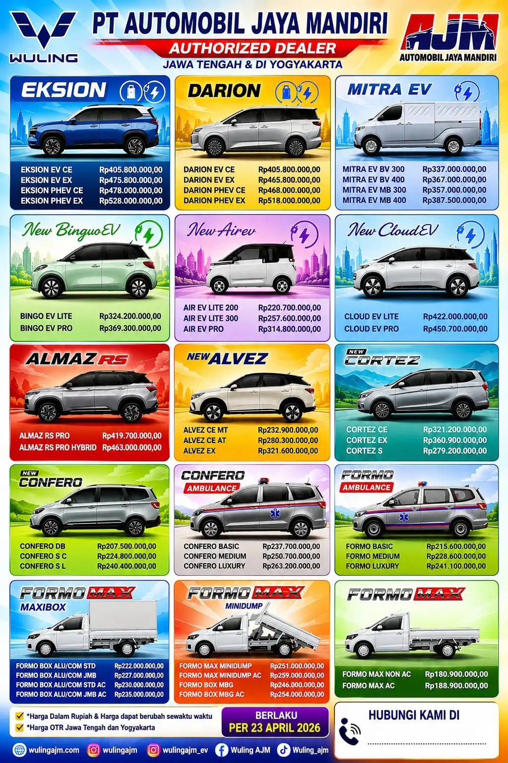 Promo Priambodo Wuling - Wuling Semarang 2026
